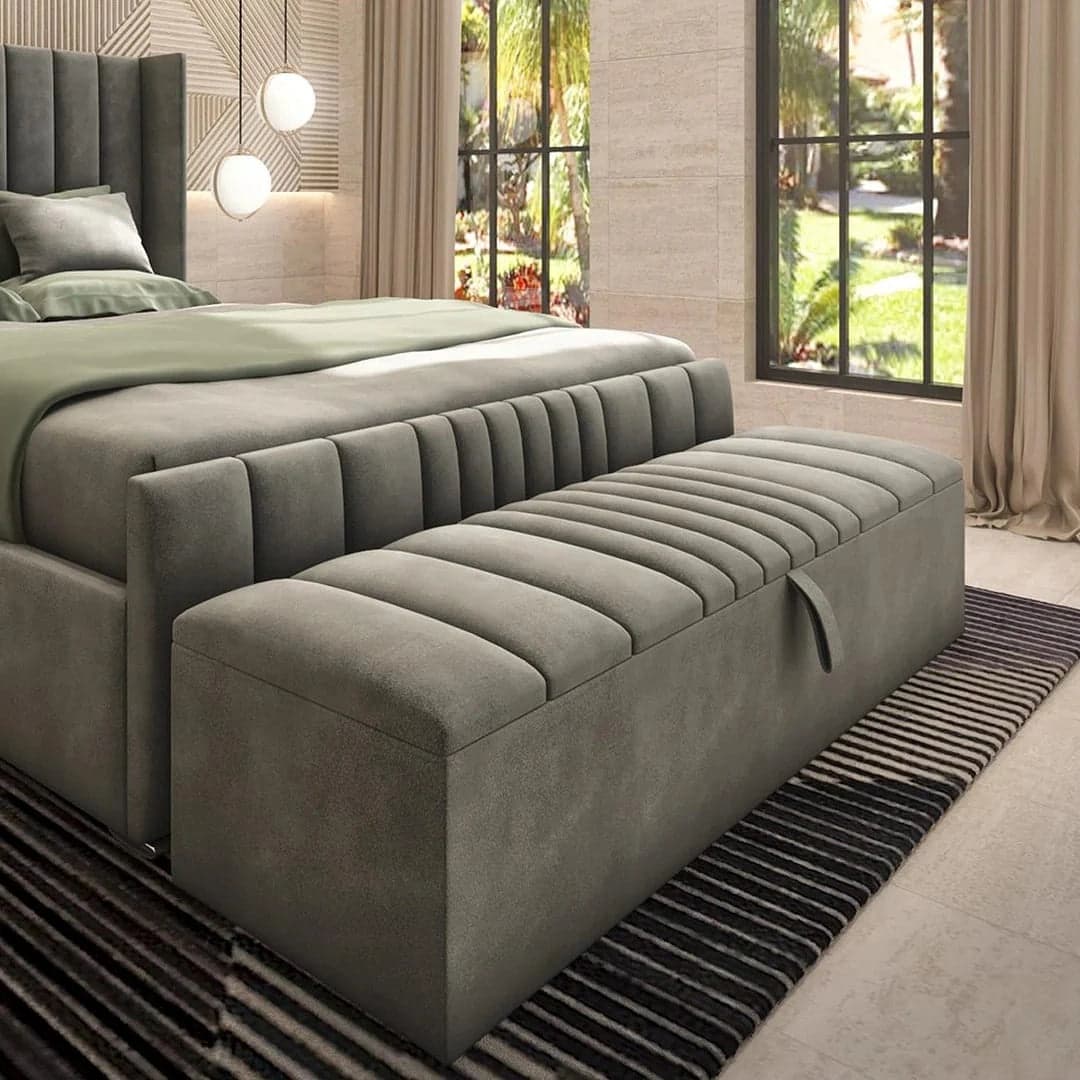 Manhattan Style Blanket Box - ABBEDS OB5